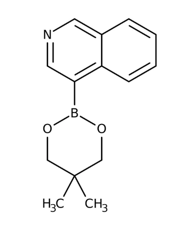 Isoquinoline-4-boronic acid 2,2-dimethylpropanediol-1,3 cyclic ester, 97% 1g Maybridge