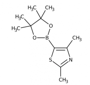 2,4-Dimethyl-5-(4,4,5,5-tetramethyl-1,3,2-dioxaborolan-2-yl)-1,3-thiazole 97%, 250mg Maybridge