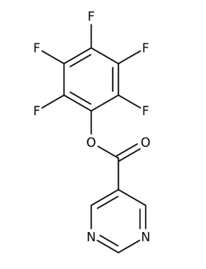 Pentafluorophenyl pyrimidine-5-carboxylate 97%, 250mg Maybridge