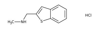 N-(1-Benzothien-2-ylmethyl)-N-methylamine hydrochloride ≥97%,10g Maybridge