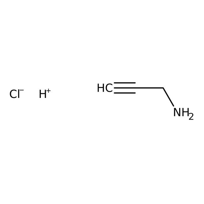 Propargylamine hydrochloride, 95% 10g Acros