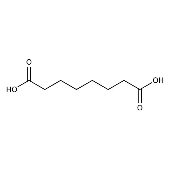 Suberic acid, 99%, 500g Acros