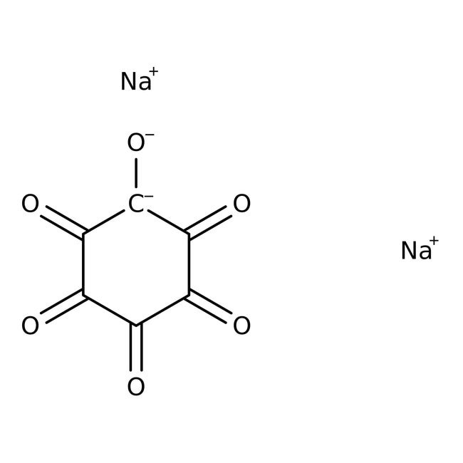 Rhodizonic acid, disodium salt, 98%, 100g Acros