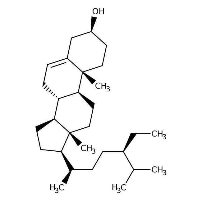 beta-Sitosterol, with ca. 10% campesterol, ca. 75% beta-sitosterol, 500g Acros
