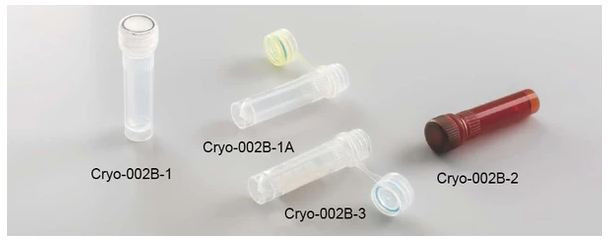 Ống lưu mẫu Amber Cryo đáy bằng 2ml (nắp vặn) Finetech