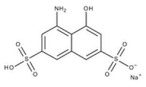 4-Amino-5-hydroxynaphthalene-2,7-disulfonic acid monosodium salt for synthesis 100g Merck