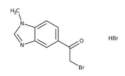 2-Bromo-1-(1-methyl-1H-benzimidazol-5-yl)ethanone hydrobromide 97%, 250mg Maybridge
