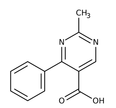 2-Methyl-4-phenyl-5-pyrimidinecarboxylic acid 97%,10g Maybridge