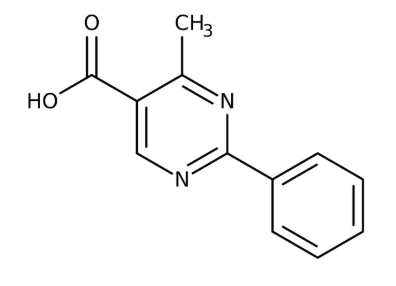 4-Methyl-2-phenyl-5-pyrimidinecarboxylic acid 97%, 10g Maybridge