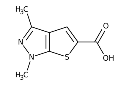 1,3-Dimethyl-1H-thieno[2,3-c]pyrazole-5-carboxylic acid 95+%, 5g Maybridge
