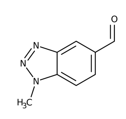 1-Methyl-1H-1,2,3-benzotriazole-5-carbaldehyde 97%,1g Maybridge