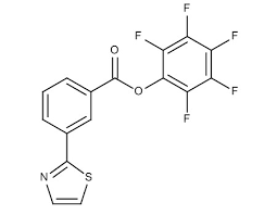 Pentafluorophenyl 3-(1,3-thiazol-2-yl)benzoate, 97% 250mg Maybridge