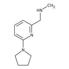 N-Methyl-N-[(6-pyrrolidin-1-ylpyridin-2-yl)methyl]amine, 97% 250mg Maybridge