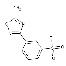 3-(5-Methyl-1,2,4-oxadiazol-3-yl)benzenesulfonyl chloride, Tech 1g Maybridge