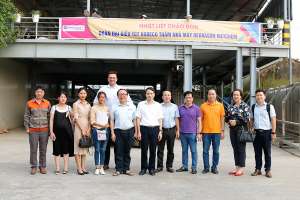 Chuyến ghé thăm nhà máy Degrasan VietChem của đoàn đại biểu tổng công ty Habeco