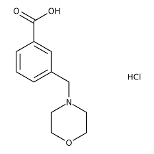 3-(Morpholin-4-ylmethyl)benzoic acid hydrochloride hydrate, 97% 1g Maybridge