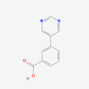 3-Pyrimidin-5-ylbenzoic acid, ≥97% 1g Maybridge