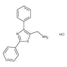 (2,4-Diphenyl-1,3-thiazol-5-yl)methylamine hydrochloride, ≥95% 1g Maybidge