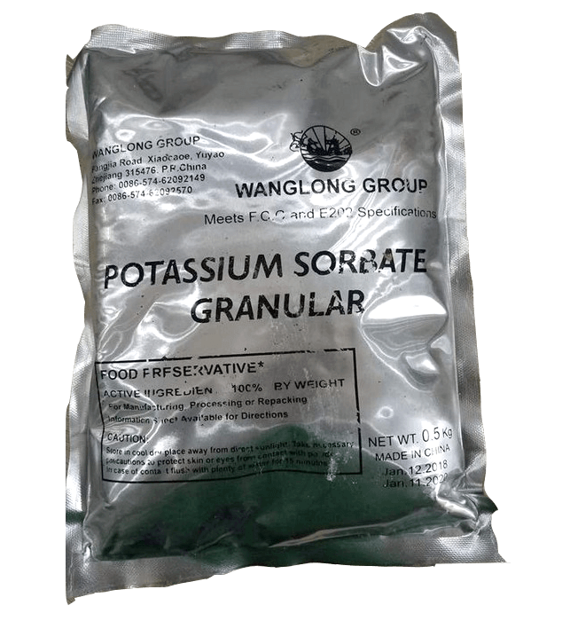 Potassium sorbate C6H7KO2