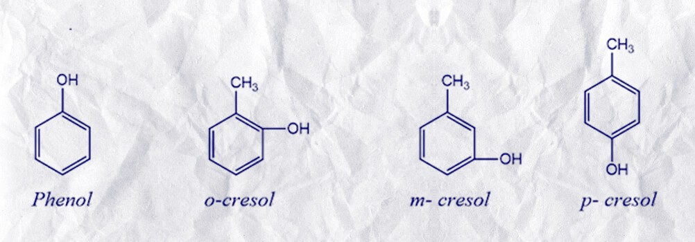 Tìm hiểu về cấu trúc của crezol 