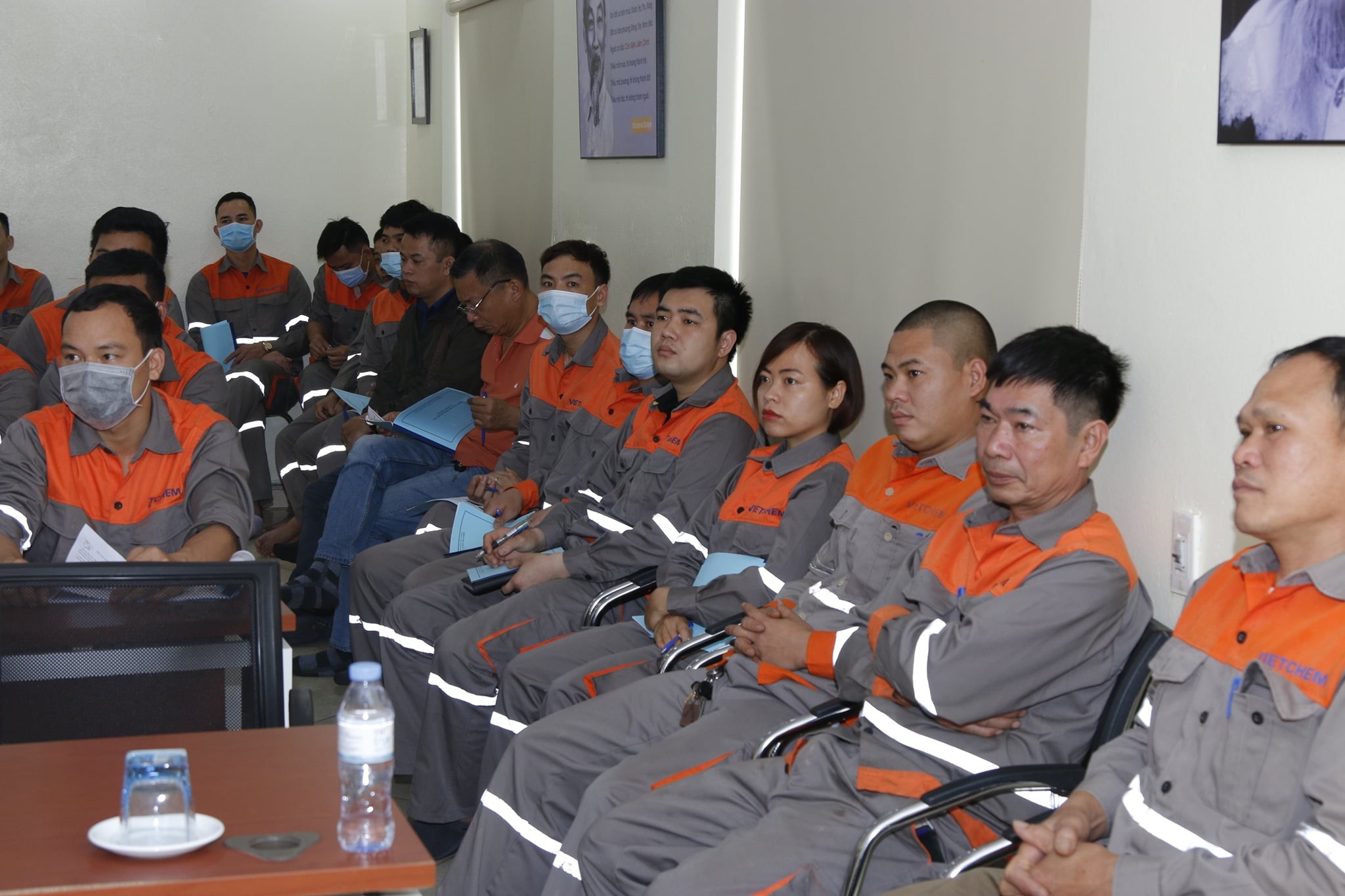 VietChem tổ chức tập huấn vận chuyển hàng hóa nguy hiểm tại nhà máy Tân Thành 5