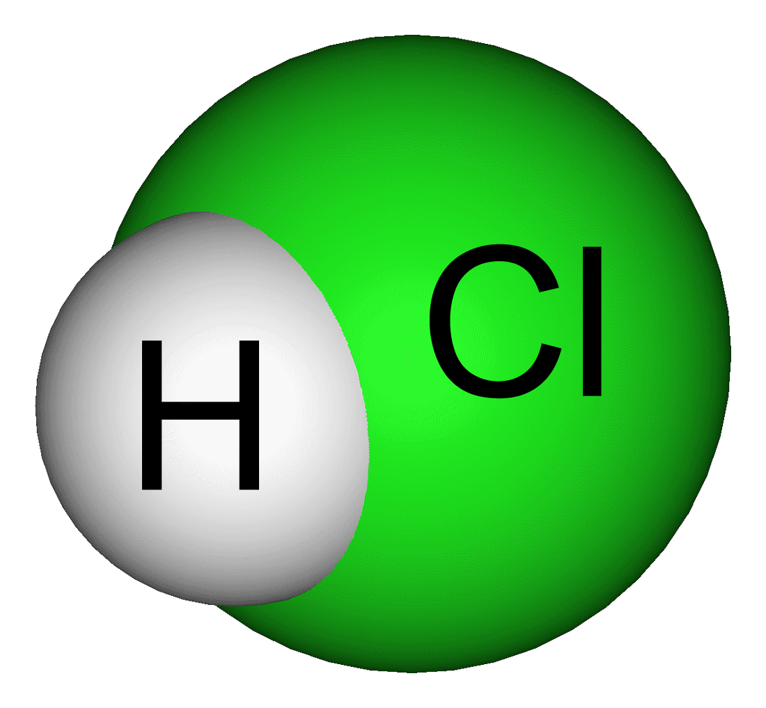 Công thức phân tử của axit clohydric 
