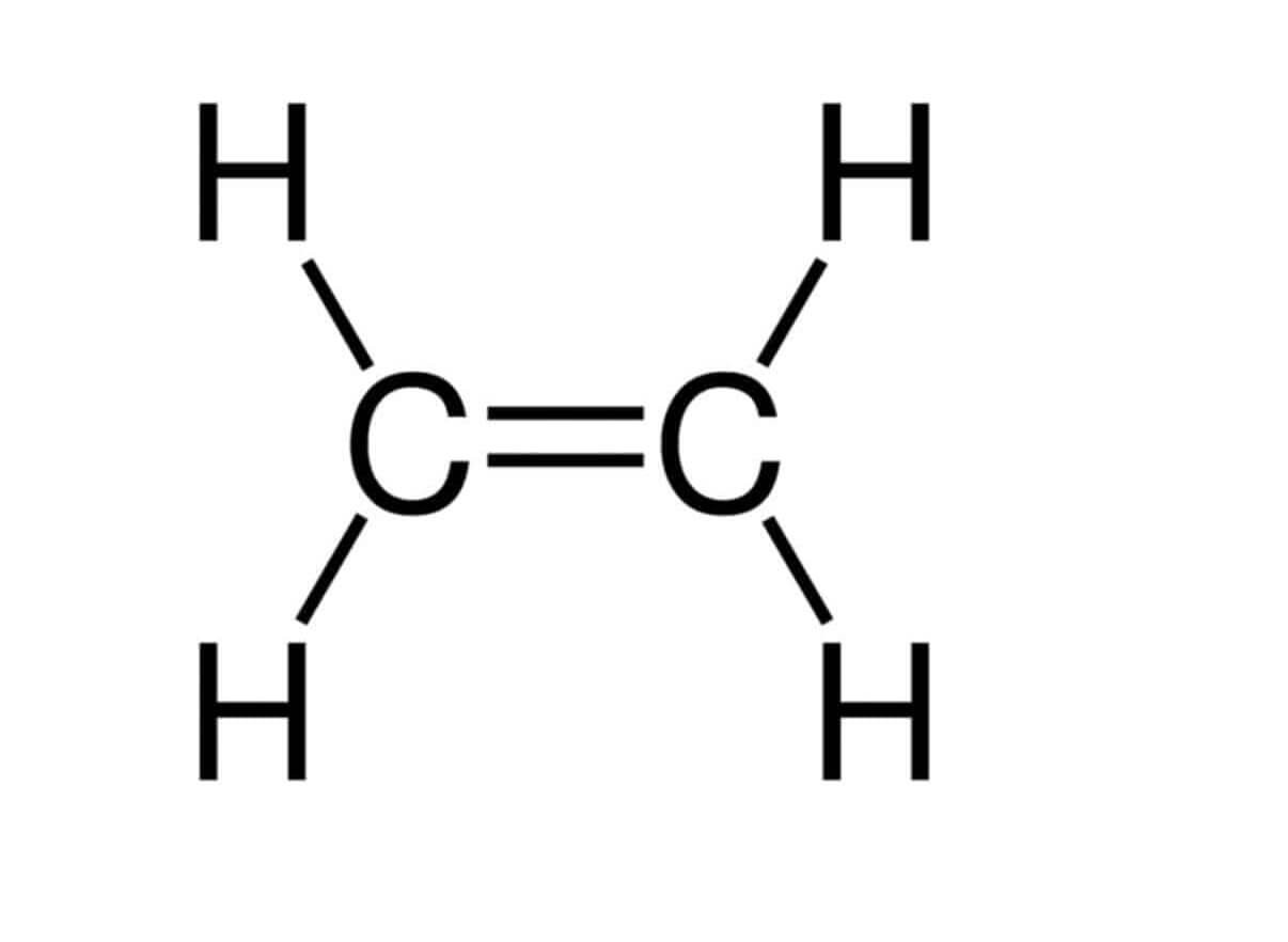 Cấu tạo phân tử của etilen