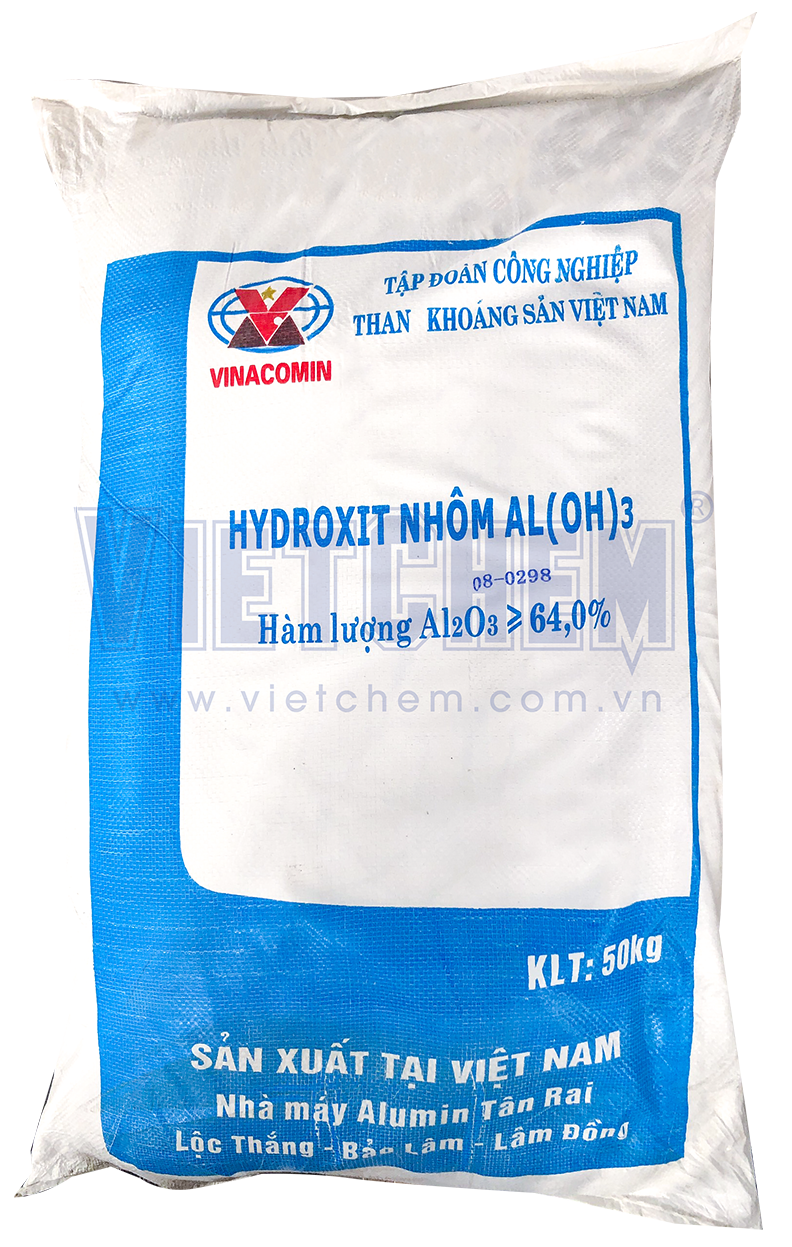Aluminium hydroxide Al(OH)3 64%, Việt Nam, 50kg/bao