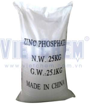 Zinc phosphate Zn3(PO4)2.12H2O 98%, Trung Quốc, 25kg/bao
