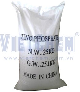 Zinc phosphate Zn3(PO4)2.12H2O 98%, Trung Quốc, 25kg/bao