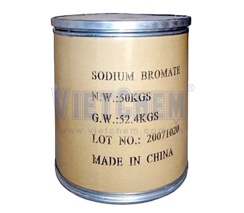 Sodium bromate NaBrO3, Trung Quốc, 50kg/thùng