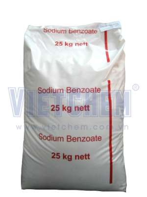 Sodium benzoate C6H5COONa 98%, Hà Lan, 25kg/bao