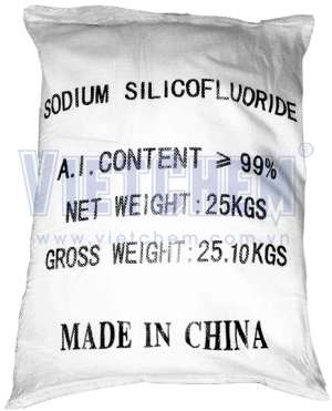Sodium silicofluoride Na2SiF6 99%, Trung Quốc, 25kg/bao