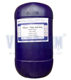 Sodium silicate Na2SiO3, Việt Nam, 40kg/can
