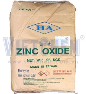 Zinc oxide ZnO 99%, Đài Loan, 25kg/bao