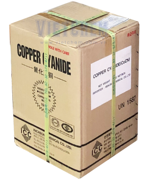 Copper Cyanide CuCN, Hàn Quốc, 15kg/thùng