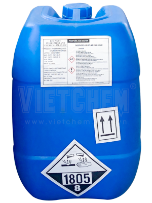 Phosphoric acid H3PO4 85%, Trung Quốc, 35kg/can