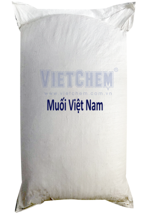 Sodium chloride NaCl 99%, Việt Nam, 50kg/bao