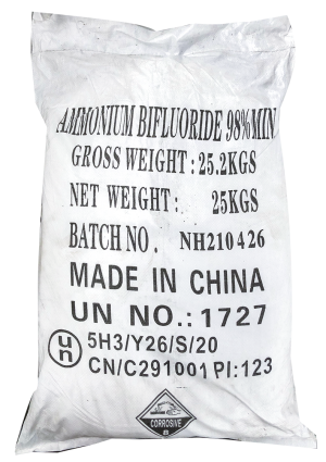 Ammonium bifluoride NH4HF2 99%, Trung Quốc, 25kg/bao