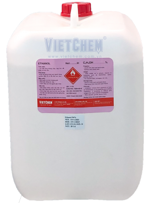 Ethanol - cồn thơm 96% C2H5OH, Việt Nam, 20 lít/can
