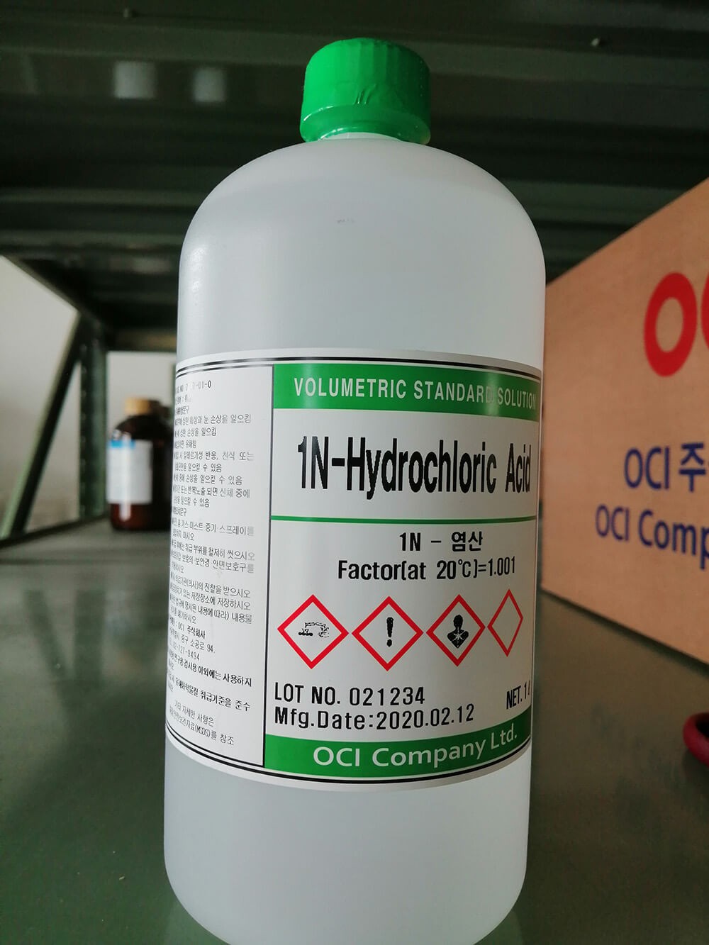 1N Hydrochloric acid, YoungJin (1 litter)