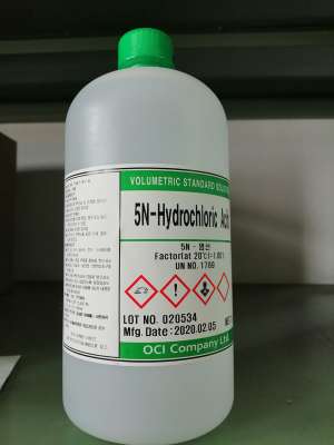 5N Hydrochloric acid, YoungJin (1 litter)
