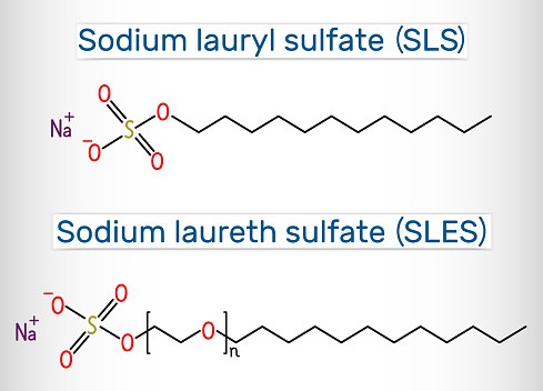 Đặc điểm cấu tạo phân tử của Sodium lauryl sulfate