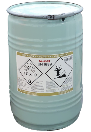 Sodium cyanide 99% NaCN, Hàn Quốc, 50kg/thùng