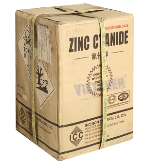 Zinc cyanide Zn(CN)2 55%, Hàn Quốc, 15kg/thùng