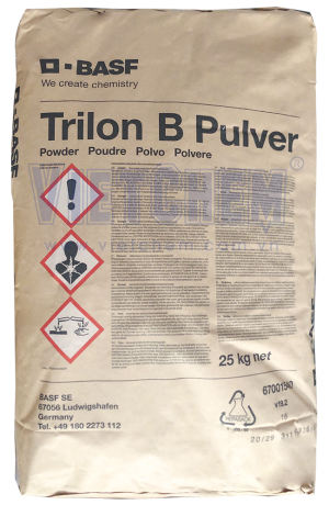 EDTA.4Na  Trilon B Pulver 98%, Đức, 25kg/bao
