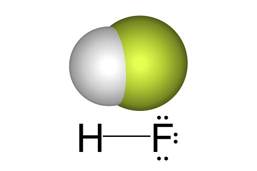 Công thức phân tử của axit flohiric là HF