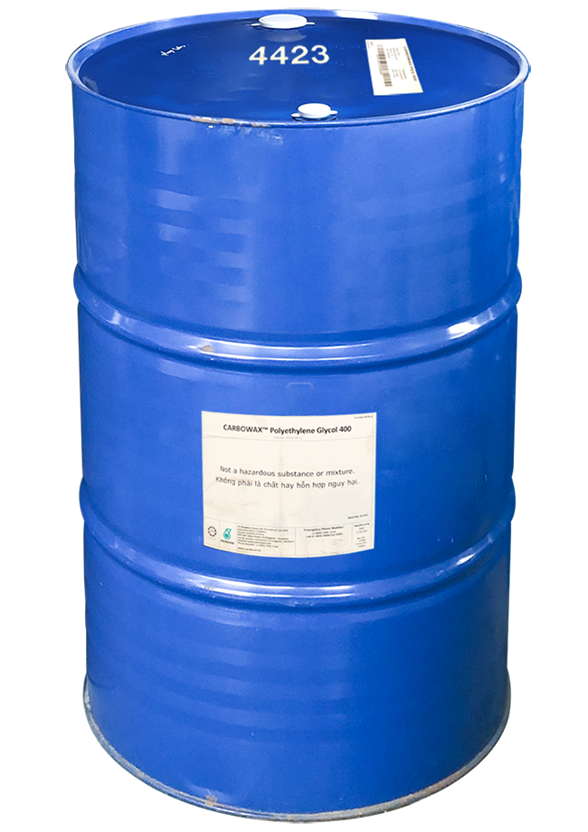 Polyethylene Glycol (PEG 400), Malaysia, 230kg/phuy