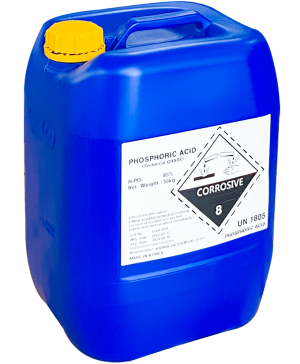 Phosphoric acid H3PO4 85%, Hàn Quốc, 35kg/can