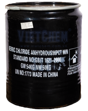 Phèn sắt(III) clorua FeCl3, Trung Quốc, 50kg/thùng